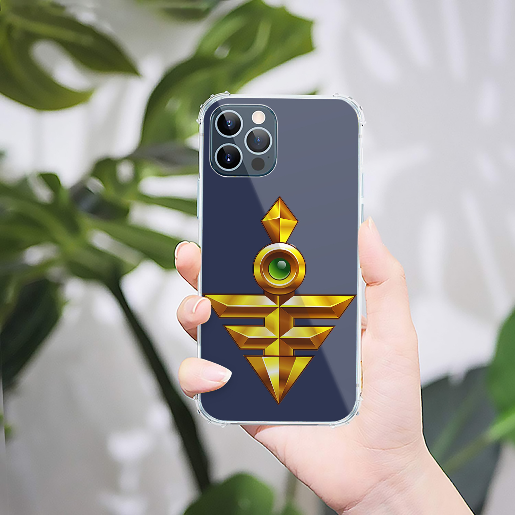 （画像用） 遊☆戯☆王 Yu-Gi-Oh! 【iPhone 12シリーズ対応】透明スマホケース（クリアソフトケース）